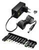 ΦΟΡΤΙΣΤΗΣ ΤΟΙΧΟΥ GOOBAY 74436 5V-15V 36W 12 tips