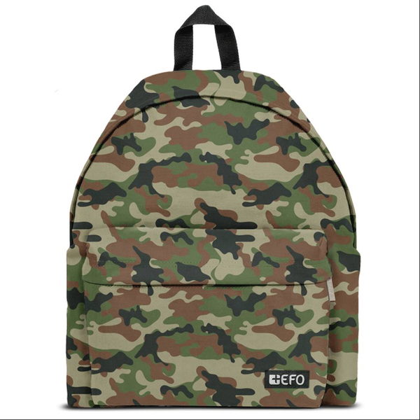 ΣΑΚΙΔΙΟ ΠΛΑΤΗΣ EFO 40x31x18cm 1 ΘΗΚΕΣ ΣΧΕΔΙΟ SINGLE CAMOUFLAGE 303112