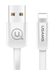 ΚΑΛΩΔΙΟ IPHONE USAMS καλώδιο USB σε Lightning US-SJ199, 2A, 1.2m, λευκό