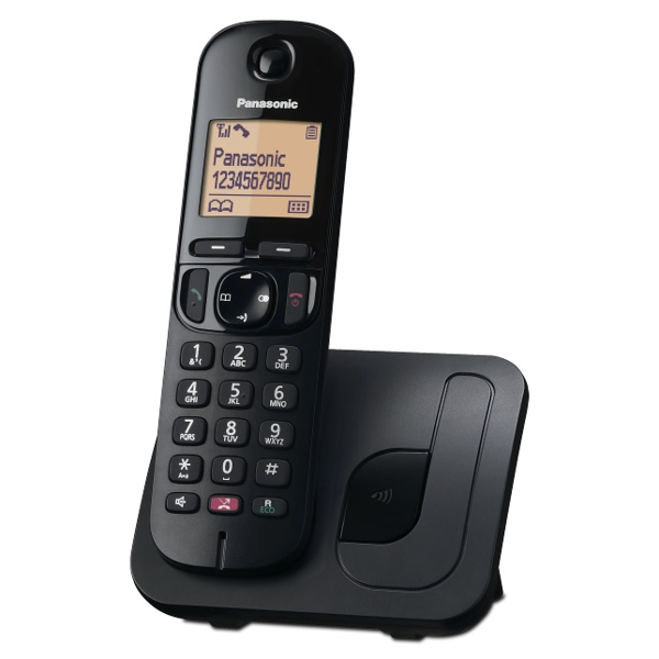 ΤΗΛΕΦΩΝΟ ΑΣΥΡΜΑΤΟ PANASONIC KX-TGC250 ΜΑΥΡΟ ΕΛΛΗΝΙΚΟ ΜΕΝΟΥ