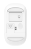 ΠΟΝΤΙΚΙ ΑΣΥΡΜΑΤΟ POWERTECH PT-1184, USB δέκτης, 1000DPI, λευκό