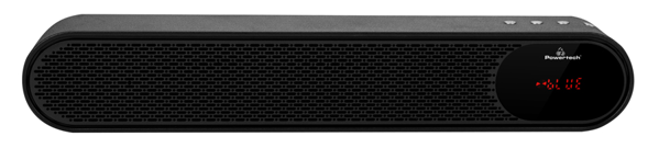 ΗΧΕΙΑ-ΜΠΑΡΑ BLUETOOTH POWERTECH soundbar PT-986, 2x 5W RMS, TWS, FM, 1200mAh, μαύρο