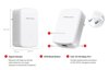 ΑΣΥΡΜΑΤΟΣ ΑΝΑΜΕΤΑΔΟΤΗΣ MERCUSYS Wi-Fi range extender ME10, 300Mbps, Ver. 1.0