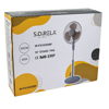 ΑΝΕΜΙΣΤΗΡΑΣ SIDIRELLA ΔΑΠΕΔΟΥ Φ40ΕΚ ΥΨΟΣ 125EK. 45WATT 3 ΤΑΧΥΤΗΤΕΣ ΚΑΙ ΠΕΡΙΣΤΡΟΦΗ ,ΓΚΡΙ Ε-4418