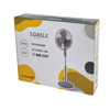 ΑΝΕΜΙΣΤΗΡΑΣ SIDIRELLA ΔΑΠΕΔΟΥ Φ40ΕΚ ΥΨΟΣ 125EK. 45WATT 3 ΤΑΧΥΤΗΤΕΣ ΚΑΙ ΠΕΡΙΣΤΡΟΦΗ ,ΓΚΡΙ Ε-4418