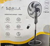 ΑΝΕΜΙΣΤΗΡΑΣ SIDIRELLA ΔΑΠΕΔΟΥ TURBO Φ45ΕΚ ΥΨΟΣ 125EK. 80WATT 3 ΤΑΧΥΤΗΤΕΣ ΚΑΙ ΠΕΡΙΣΤΡΟΦΗ ,ΓΚΡΙ Ε-4630