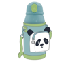 Παγούρι Θερμός Ανοξείδωτο Must Team panda 500 ml με Ισοθερμική θήκη και καλαμάκι 000586640