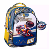 ΤΣΑΝΤΑ ΠΛΑΤΗΣ ΔΗΜΟΤΙΚΟΥ MOTO POLE POSITION 3 ΘΗΚΕΣ  32Χ43Χ18cm 000586775