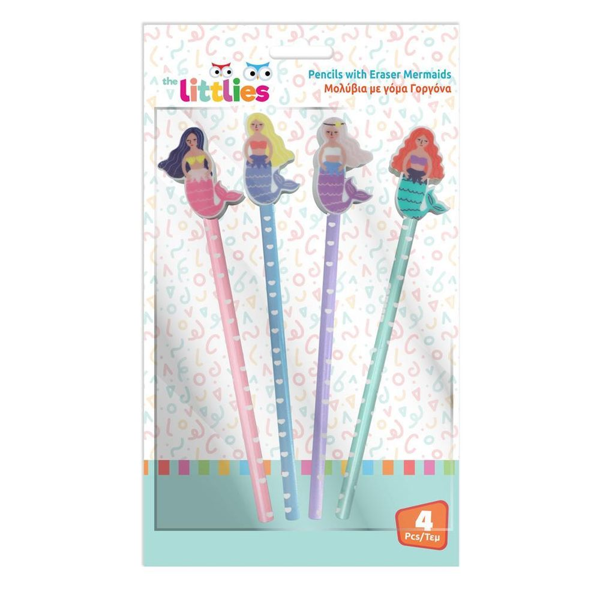 ΜΟΛΥΒΙ ΜΕ ΓΟΜΑ MERMAIDS 4 TEMAXIA THE LITTLES 000647012