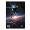 ΤΕΤΡΑΔΙΟ ΣΠΙΡΑΛ SALKO PLANETARIUM 17X25 60Φ*120σελ. ΘΕΜΑΤΑ 2 4802