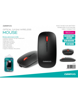 ΠΟΝΤΙΚΙ OMEGA BLUETOOTH WIRELESS 2.4G 1600DPI OFFICE BLACK USB-C RECHARGE OM301
