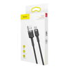 ΚΑΛΩΔΙΟ BASEUS  USB to USB-C 0.5m BLACK BRAIDED 3A 480mbps DATA AND CHARGE