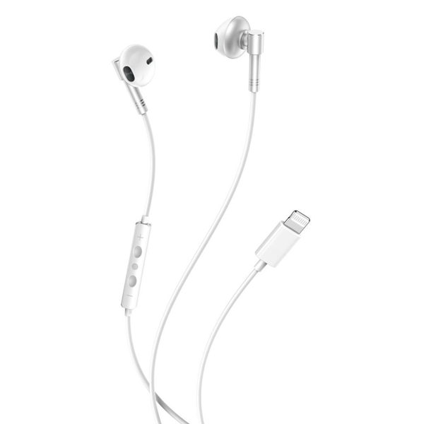 ΑΚΟΥΣΤΙΚΑ ΜΙΝΙ XO -EP61 IPHONE LIGHTING WHITE HANDSFREE