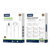 ΑΚΟΥΣΤΙΚΑ ΜΙΝΙ JELLICO EP2A Lightning with microphone 1.2M White