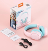 ΑΚΟΥΣΤΙΚΑ ΚΕΦΑΛΗΣ BLUETOOTH TRONSMART ΠΑΙΔΙΚΑ ΡΟΖ KH02 ΑΣΥΡΜΑΤΑ ΚΑΙ ΕΝΣΥΡΜΑΤΑ V5.3