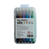 ΜΑΡΚΑΔΟΡΟΙ KEYROAD BRUSH TIP 12 ΧΡΩΜΑΤΑ FIBER MAERKER KR972523