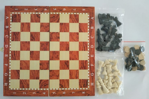 ΣΚΑΚΙ ΝΤΑΜΑ ΜΕ ΠΙΟΝΙΑ 27.8X14X3.5 EK
