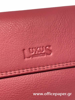 ΠΟΡΤΟΦΟΛΙ ΓΥΝΑΙΚΕΙΟ ΓΝΗΣΙΟ ΔΕΡΜΑ LUXUS 290527 14x10x3 cm  ΚΟΚΚΙΝΟ RFID