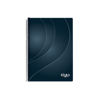 ΤΕΤΡΑΔΙΟ ΣΠΙΡΑΛ SKAG GOLD & SILVER 21X29 A4 ΘΕΜΑΤΑ 2 ΧΑΡΤΙ 80gr 60Φ N9532