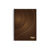ΤΕΤΡΑΔΙΟ ΣΠΙΡΑΛ SKAG GOLD & SILVER 21X29 A4 ΘΕΜΑΤΑ 3 ΧΑΡΤΙ 80gr 90Φ N9353
