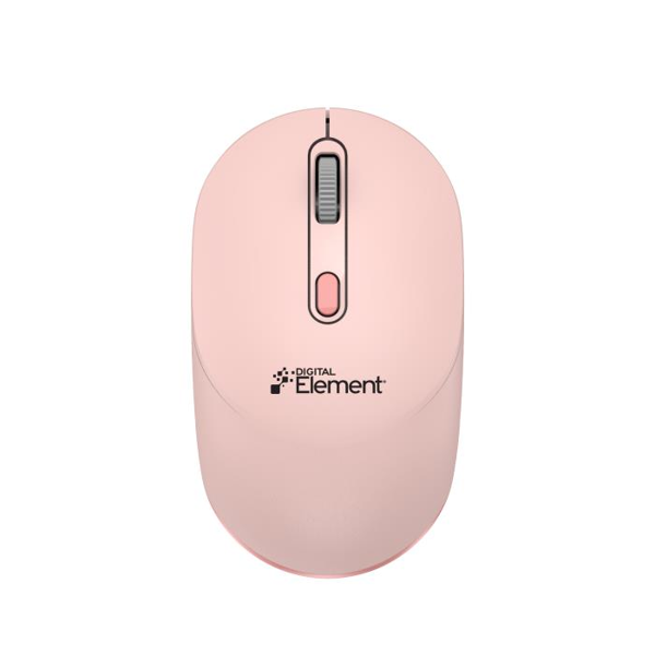 ΠΟΝΤΙΚΙ ELEMENT MS-195P ΡΟΖ WIRELESS-BLUETOOTH 1600dpi 080490
