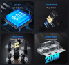ΑΝΤΑΠΤΟΡΑΣ BLUETOOTH USAMS USB αντάπτορας Bluetooth 5.1 ZB321, μαύρος
