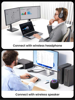 ΑΝΤΑΠΤΟΡΑΣ BLUETOOTH USAMS USB αντάπτορας Bluetooth 5.1 ZB321, μαύρος