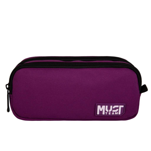 ΚΑΣΕΤΙΝΑ MUST TEAM MONOCHROME 21X6X9EK 2 ΘΕΣΕΩΝ ΒΙΟΛΕΤΙ ΜΕ ΛΙΛΑ 000586676