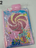 ΣΗΜΕΙΩΜΑΤΑΡΙΟ ΠΑΙΔΙΚΟ LOLIPOP 3 ΣΧΕΔΙΑ GLITTER PONPON 0.24.173
