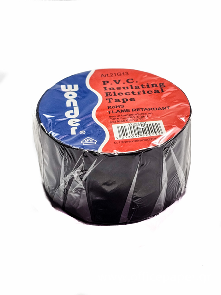 ΜΟΝΩΤΙΚΗ ΤΑΙΝΙΑ ENTAC CLOTH 38mmΧ20Μ 0.13mm ΜΑΥΡΗ