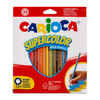 ΞΥΛΟΜΠΟΓΙΑ CARIOCA SUPERCOLOR 24 TEM ΜΕΓΑΛΗ 3.3mm TIP-FALL RESISTANT