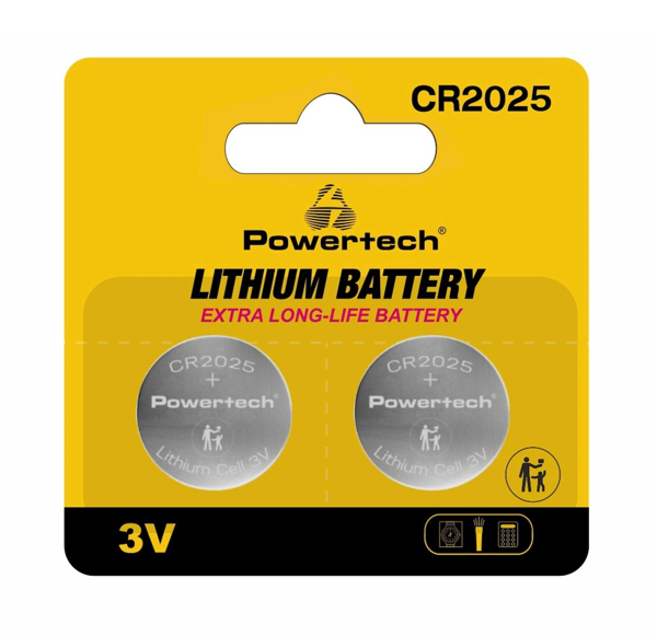 ΜΠΑΤΑΡΙΕΣ VARTA LITHIUM CR2025  3V BLISTER 1 TEM