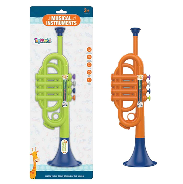 ΤΡΟΜΠΕΤΑ ΣΕ ΚΑΡΤΕΛΑ 18x50cm ToyMarkt