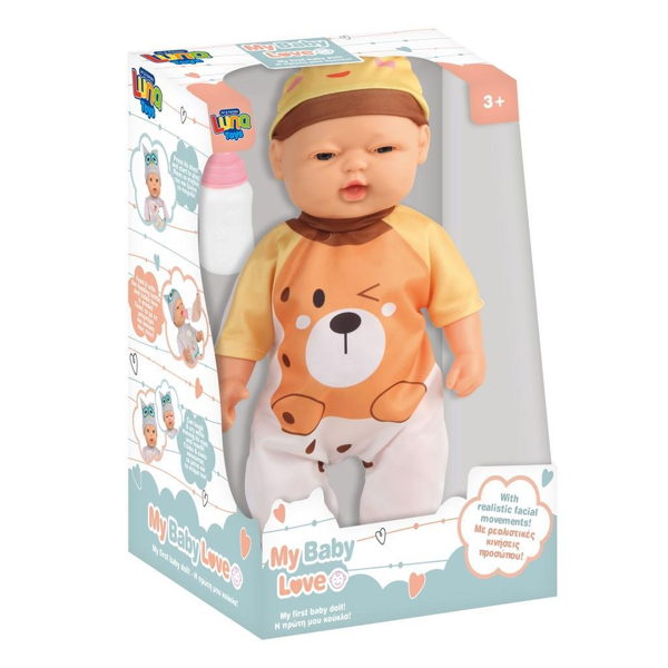 ΜΩΡΟ LOULOUKA 37.5EK. LUNA TOYS ME ΑΞΕΣΟΥΑΡ ΚΑΙ ΗΧΟ 000622801