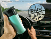 ΘΕΡΜΟΣ BRUNO BRN-0071, με κλείδωμα, anti-slip, 400ml,γαλάζιο
