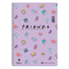 ΤΕΤΡΑΔΙΟ ΣΠΙΡΑΛ MONO SALKO  FRIENDS CENTRAL PERK  B5 17X25 60Φ-120σελ. ΘΕΜΑΤΑ 2 7292