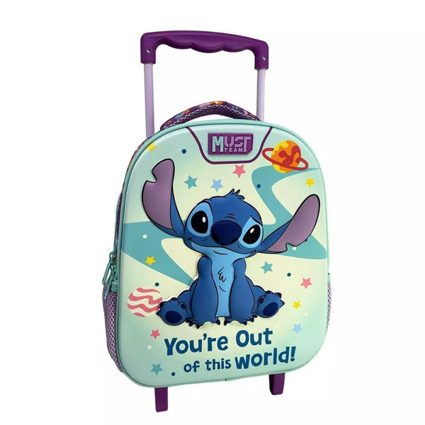 ΤΣΑΝΤΑ ΤΡΟΛΕΥ ΝΗΠΕΙΟΥ STITCH LILO 2 ΘΗΚΕΣ  27Χ10Χ31cm 000565073