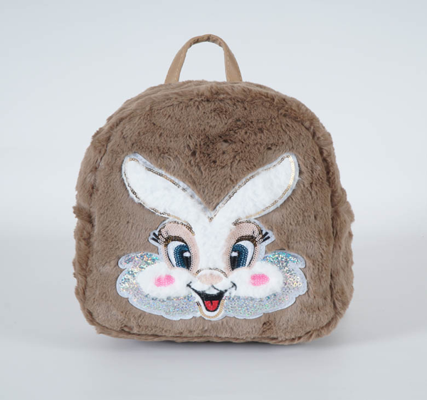 ΤΣΑΝΤΑΚΙ ΒΟΛΤΑΣ ΜΙΝΙ ΩΜΟΥ  RABBIT FAUX FUR  23x10x25cm Νο BB11