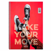 ΤΕΤΡΑΔΙΟ ΣΠΙΡΑΛ MONO SALKO MAKE YOUR MOVE A4 21X29EK. 60Φ ΘΕΜΑΤΑ 2 6517