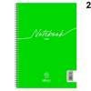 ΤΕΤΡΑΔΙΟ ΣΠΙΡΑΛ MONO SALKO NOTEBOOK FLUO 21X29 60Φ-120σελ. ΘΕΜΑΤΑ 2 6427