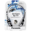ΑΚΟΥΣΤΙΚΑ PANASONIC GREY-BLACK RP-HT090 HIFI+TV 5m ΚΑΛΩΔΙΟ