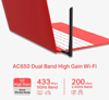 ΑΝΤΑΠΤΟΡΑΣ WIFI-USB MERCUSYS  MU6H, 5dBi, AC650, Dual Band, Ver. 1.0