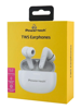 ΑΚΟΥΣΤΙΚΑ BLUETOOTH POWERTECH earphones με θήκη φόρτισης PT-1432, True Wireless, 35/300mAh, λευκά