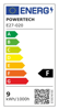 ΛΑΜΠΑ LED POWERTECH E27-020, 9W, 4000K, E27, 820lm