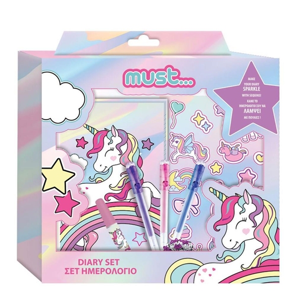 Ημερολόγιο Σετ Must Unicorn 7 Τμχ. 0005856195205698661525