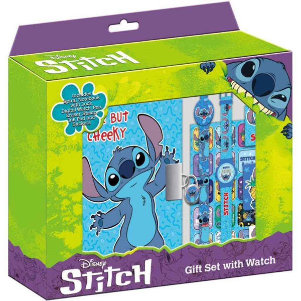 ΗΜΕΡΟΛΟΓΙΟ ΣΕΤ ΔΩΡΟΥ ΜΕ ΡΟΛΟΙ LILO & STITCH 000564011