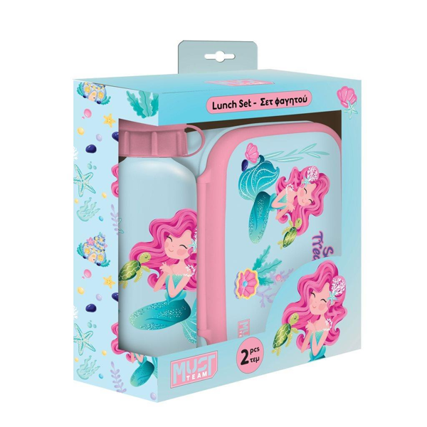 ΣΕΤ ΦΑΓΗΤΟΥ Must Team Sea Treasure ΜΕ ΦΑΓΗΤΟΔΟΧΕΙΟ 800 ML - ΠΑΓΟΥΡΙ ALOYMINIOY 500 ML 000586457