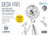 ΑΝΕΜΙΣΤΗΡΑΣ WIRELESS DESK SELFIE LIGTH  PLATINET φ16cm 2400mAh 7,5 ΩΡΕΣ ΛΕΙΤΟΥΡΓΙΑΣ PRDF0556