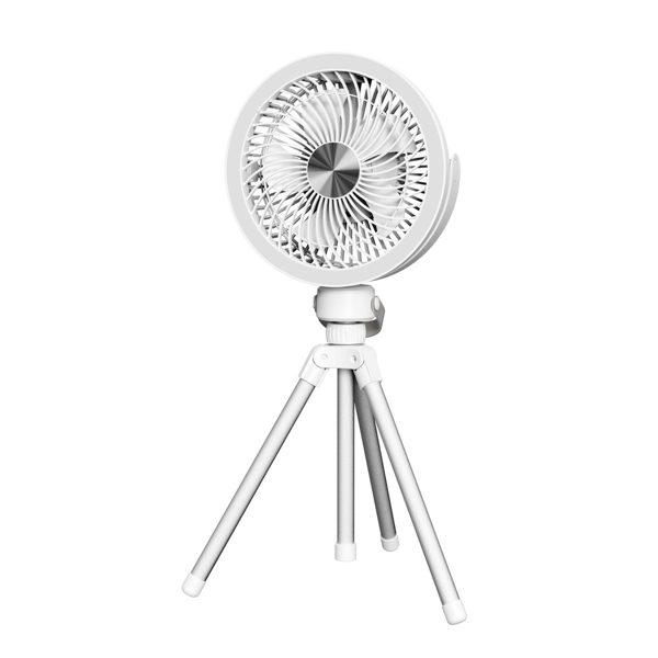 ΑΝΕΜΙΣΤΗΡΑΣ WIRELESS DESK SELFIE LIGTH  PLATINET φ16cm 2400mAh 7,5 ΩΡΕΣ ΛΕΙΤΟΥΡΓΙΑΣ PRDF0556