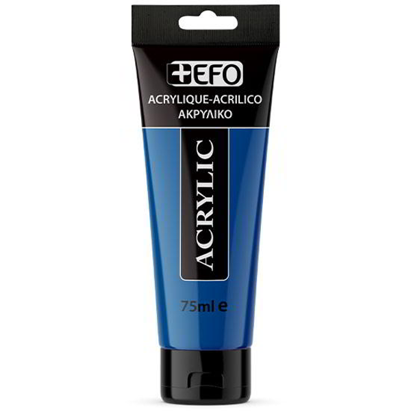 ΑΚΡΥΛΙΚΟ ΧΡΩΜΑ EFO 75ml RPIMARY CYAN   σωληνάριο 388413